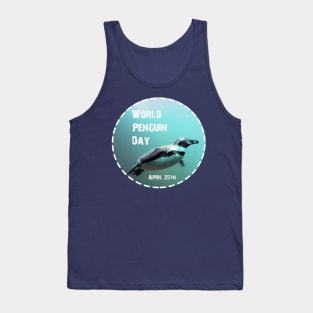 World Penguin Day April 25th Tank Top